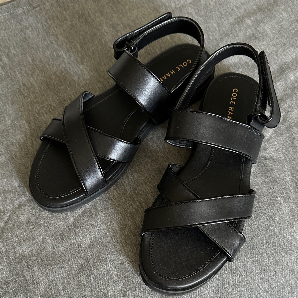 Cole Haan Elegant Black Sandals